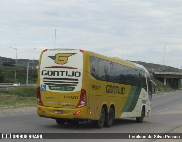 Empresa Gontijo de Transportes 19020 na cidade de Caruaru, Pernambuco, Brasil, por Lenilson da Silva Pessoa. Número da foto: #12225569.