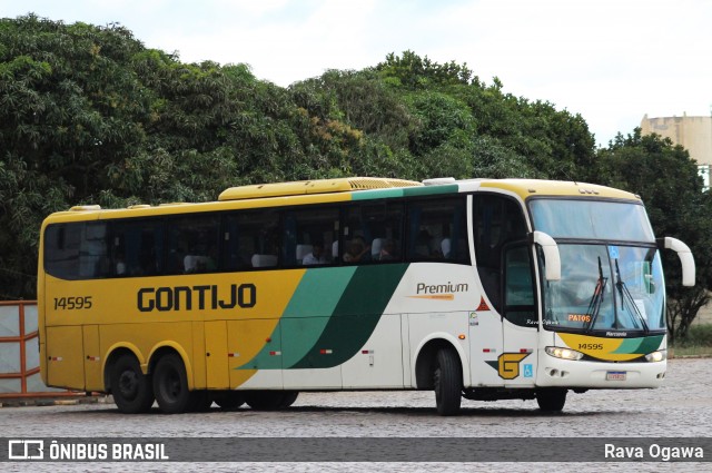 Empresa Gontijo de Transportes 14595 na cidade de Vitória da Conquista, Bahia, Brasil, por Rava Ogawa. Número da foto: #12224739.