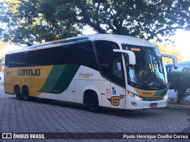 Empresa Gontijo de Transportes 19205 na cidade de Vitória, Espírito Santo, Brasil, por Paulo Henrique Coelho Correa. Número da foto: #12224372.
