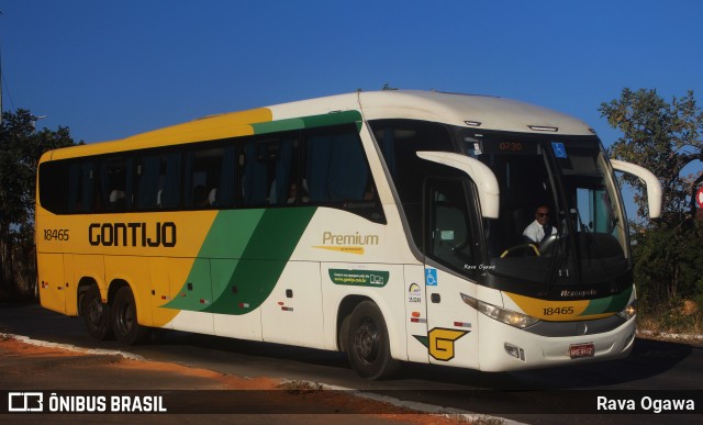 Empresa Gontijo de Transportes 18465 na cidade de Montes Claros, Minas Gerais, Brasil, por Rava Ogawa. Número da foto: #12224752.