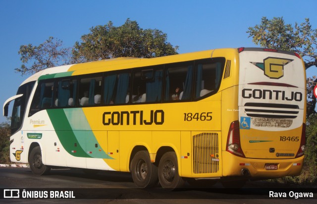 Empresa Gontijo de Transportes 18465 na cidade de Montes Claros, Minas Gerais, Brasil, por Rava Ogawa. Número da foto: #12224744.