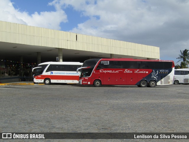 Expresso São Luiz 8060 na cidade de Caruaru, Pernambuco, Brasil, por Lenilson da Silva Pessoa. Número da foto: #12225610.