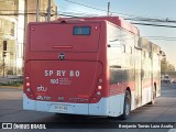 STU Santiago Transporte Urbano SPRY80 na cidade de Puente Alto, Cordillera, Metropolitana de Santiago, Chile, por Benjamín Tomás Lazo Acuña. Número da foto: #12224087.