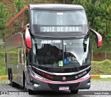Transportes Única Petrópolis RJ 163.008 na cidade de Juiz de Fora, Minas Gerais, Brasil, por Isaias Ralen. Número da foto: #12225648.