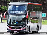 Transportes Única Petrópolis RJ 163.008 na cidade de Juiz de Fora, Minas Gerais, Brasil, por Isaias Ralen. Número da foto: #12225652.