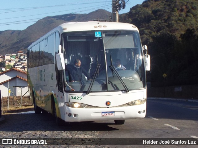 Reis Turismo 3425 na cidade de Ouro Preto, Minas Gerais, Brasil, por Helder José Santos Luz. Número da foto: #12227226.