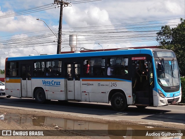 Expresso Vera Cruz 245 na cidade de Jaboatão dos Guararapes, Pernambuco, Brasil, por Áudios Guilherme. Número da foto: #12226320.