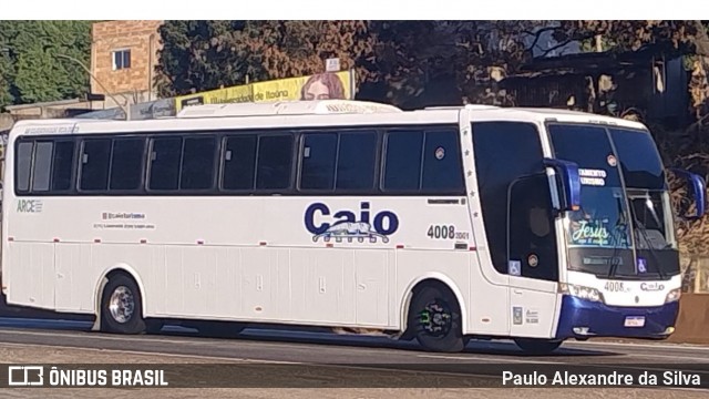 Caio Turismo 40082001 na cidade de Betim, Minas Gerais, Brasil, por Paulo Alexandre da Silva. Número da foto: #12227156.