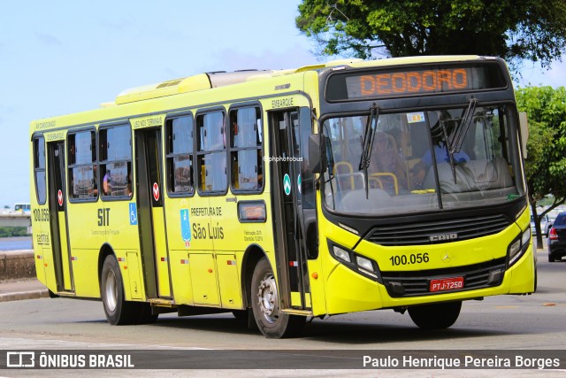 Viação Estrela Eireli 100.056 na cidade de São Luís, Maranhão, Brasil, por Paulo Henrique Pereira Borges. Número da foto: #12227486.