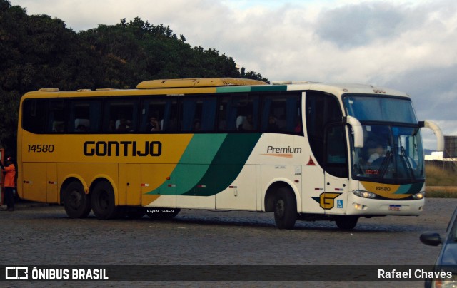 Empresa Gontijo de Transportes 14580 na cidade de Vitória da Conquista, Bahia, Brasil, por Rafael Chaves. Número da foto: #12226504.