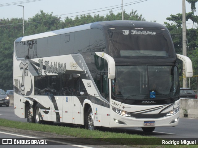 TJ Turismo 7E92 na cidade de Rio de Janeiro, Rio de Janeiro, Brasil, por Rodrigo Miguel. Número da foto: #12227476.