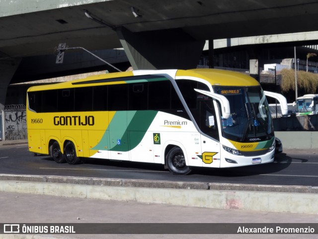 Empresa Gontijo de Transportes 19660 na cidade de Belo Horizonte, Minas Gerais, Brasil, por Alexandre Promenzio. Número da foto: #12227009.
