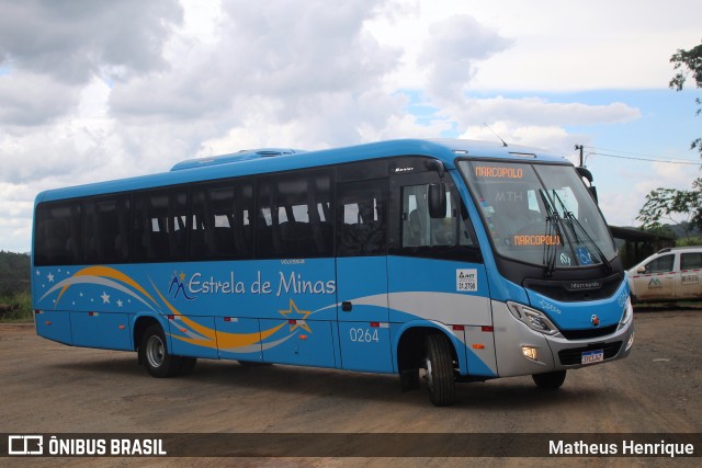 Estrela de Minas Viagens e Turismo 0264 na cidade de São Brás do Suaçuí, Minas Gerais, Brasil, por Matheus Henrique. Número da foto: #12226490.