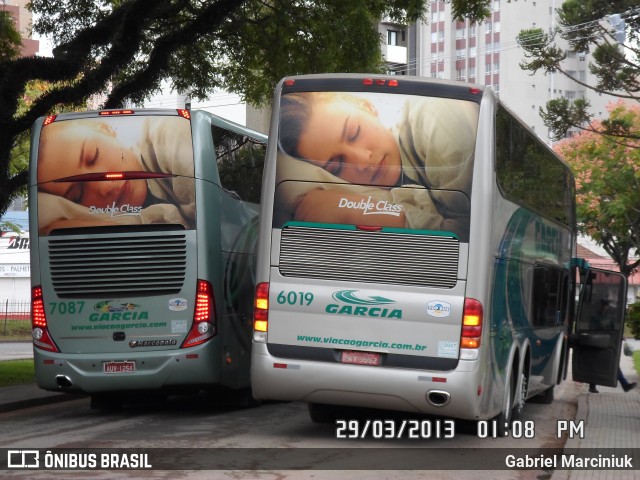 Viação Garcia 6019 na cidade de Curitiba, Paraná, Brasil, por Gabriel Marciniuk. Número da foto: #12226739.