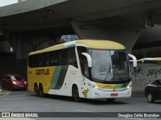 Empresa Gontijo de Transportes 18155 na cidade de Belo Horizonte, Minas Gerais, Brasil, por Douglas Célio Brandao. Número da foto: #12226367.