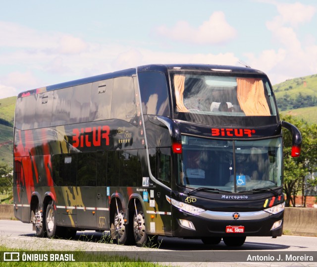 Bitur Transporte Coletivo e Turismo 1550 na cidade de Roseira, São Paulo, Brasil, por Antonio J. Moreira. Número da foto: #12228393.