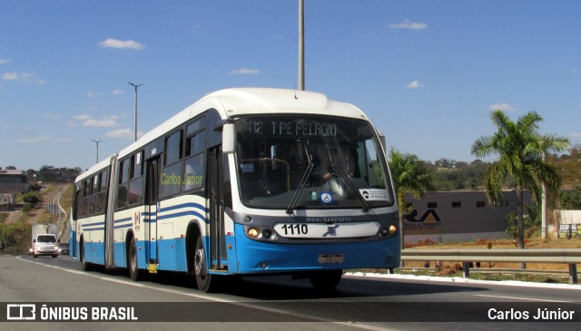 Metrobus 1110 na cidade de Goiânia, Goiás, Brasil, por Carlos Júnior. Número da foto: #12229649.