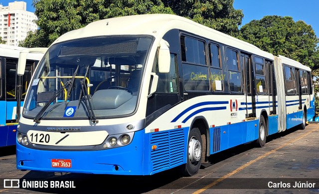 Metrobus 1120 na cidade de Goiânia, Goiás, Brasil, por Carlos Júnior. Número da foto: #12229609.