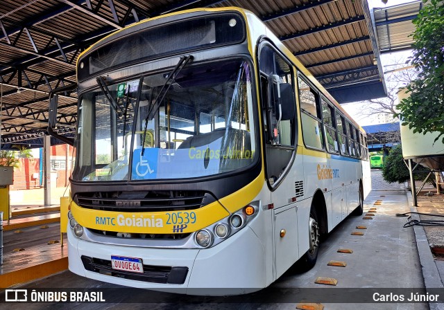 HP Transportes Coletivos 20539 na cidade de Goiânia, Goiás, Brasil, por Carlos Júnior. Número da foto: #12229404.