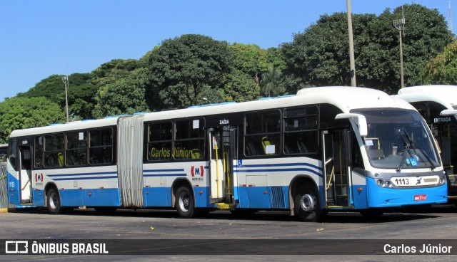 Metrobus 1113 na cidade de Goiânia, Goiás, Brasil, por Carlos Júnior. Número da foto: #12229658.