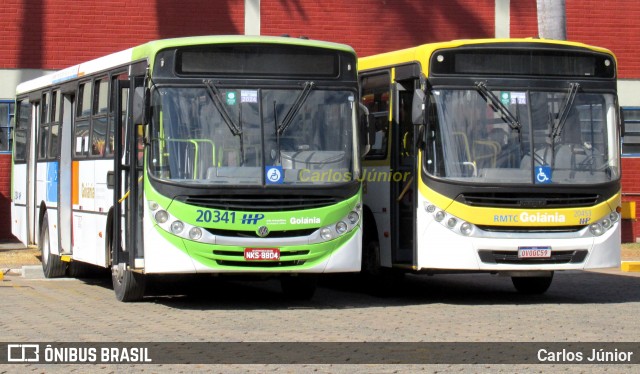 HP Transportes Coletivos 20341 na cidade de Goiânia, Goiás, Brasil, por Carlos Júnior. Número da foto: #12229358.