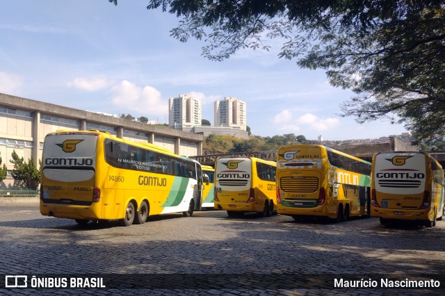 Empresa Gontijo de Transportes 14860 na cidade de Belo Horizonte, Minas Gerais, Brasil, por Maurício Nascimento. Número da foto: #12229325.