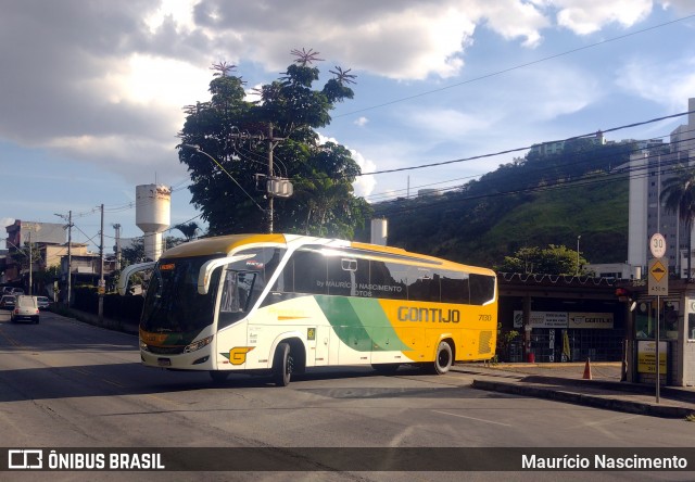 Empresa Gontijo de Transportes 7130 na cidade de Belo Horizonte, Minas Gerais, Brasil, por Maurício Nascimento. Número da foto: #12229320.
