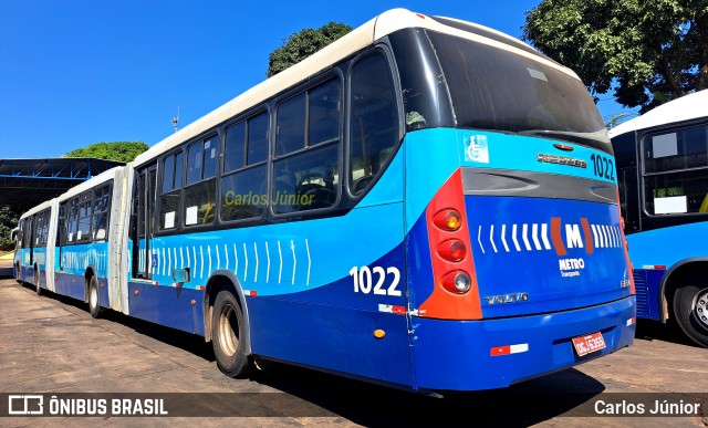 Metrobus 1022 na cidade de Goiânia, Goiás, Brasil, por Carlos Júnior. Número da foto: #12229561.