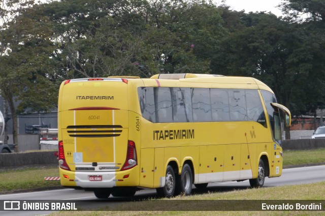 Viação Itapemirim 60041 na cidade de Caçapava, São Paulo, Brasil, por Everaldo Bordini. Número da foto: #12231350.