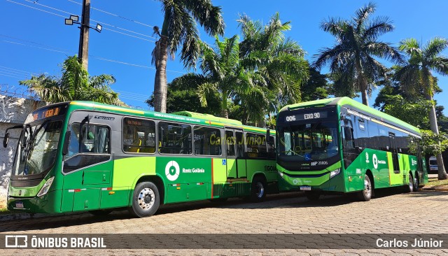 HP Transportes Coletivos 20806 na cidade de Goiânia, Goiás, Brasil, por Carlos Júnior. Número da foto: #12230582.
