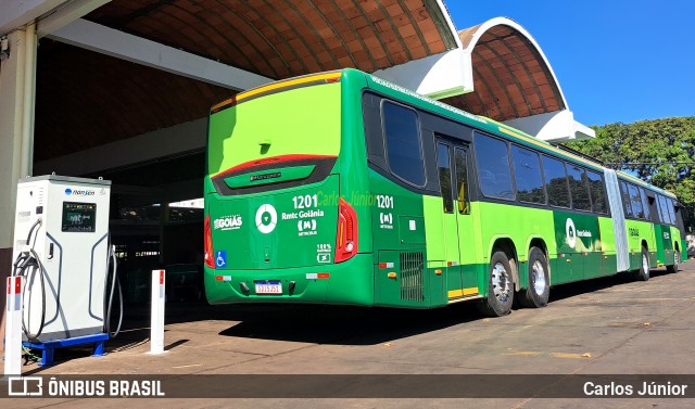 Metrobus 1201 na cidade de Goiânia, Goiás, Brasil, por Carlos Júnior. Número da foto: #12230253.