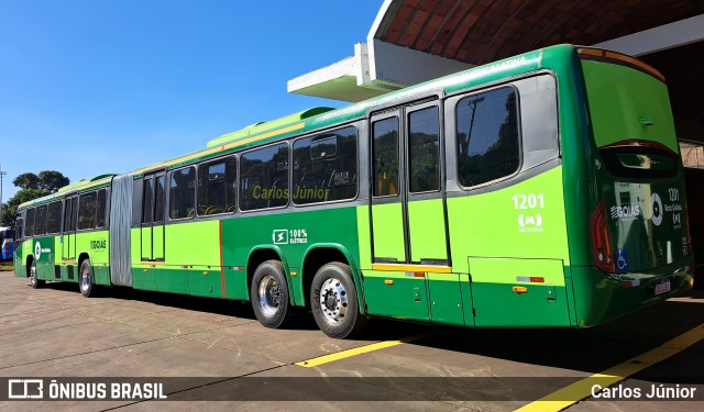 Metrobus 1201 na cidade de Goiânia, Goiás, Brasil, por Carlos Júnior. Número da foto: #12230585.