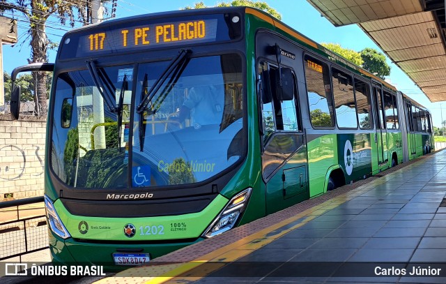Metrobus 1202 na cidade de Goiânia, Goiás, Brasil, por Carlos Júnior. Número da foto: #12230572.