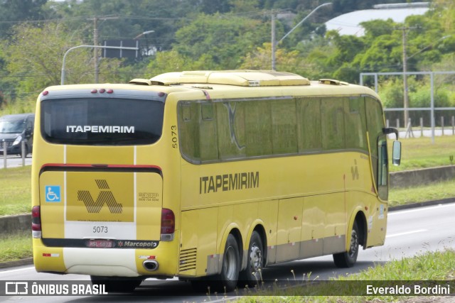 Viação Itapemirim 5073 na cidade de Caçapava, São Paulo, Brasil, por Everaldo Bordini. Número da foto: #12231347.