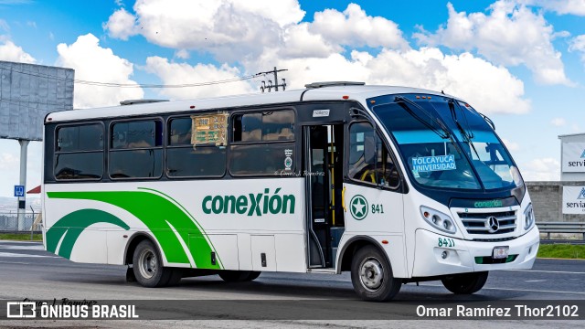 Autobuses Conexión 8411 na cidade de Zapotlán de Juárez, Hidalgo, México, por Omar Ramírez Thor2102. Número da foto: #12230473.