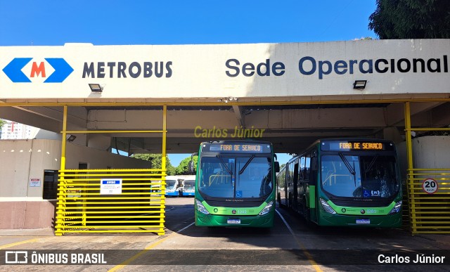 Metrobus 1202 na cidade de Goiânia, Goiás, Brasil, por Carlos Júnior. Número da foto: #12230637.