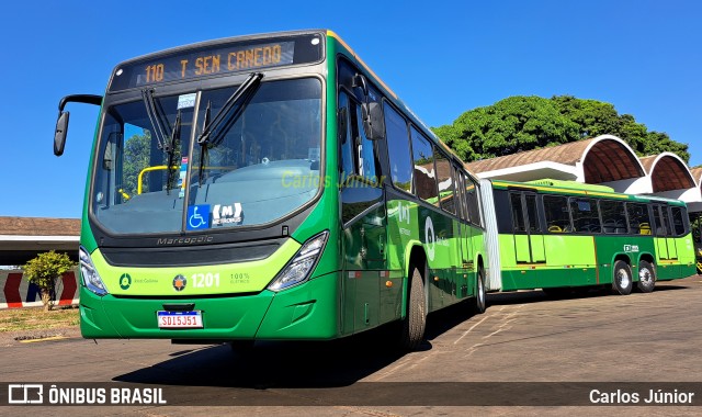 Metrobus 1201 na cidade de Goiânia, Goiás, Brasil, por Carlos Júnior. Número da foto: #12230624.