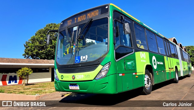 Metrobus 1201 na cidade de Goiânia, Goiás, Brasil, por Carlos Júnior. Número da foto: #12230594.