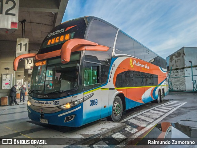 Pullman Bus 3959 na cidade de Viña del Mar, Valparaíso, Valparaíso, Chile, por Raimundo Zamorano. Número da foto: #12233506.