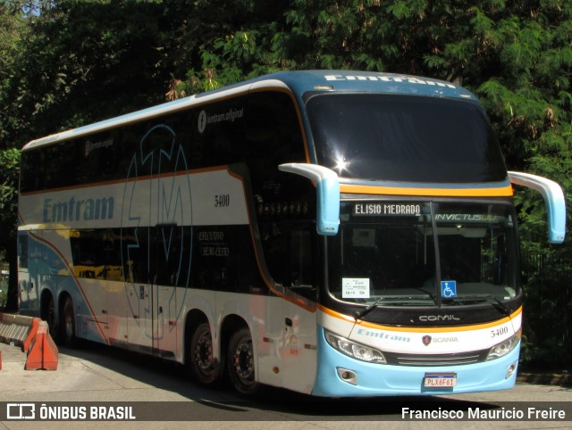 Emtram 5400 na cidade de São Paulo, São Paulo, Brasil, por Francisco Mauricio Freire. Número da foto: #12232289.