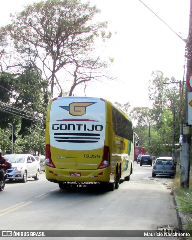 Empresa Gontijo de Transportes 19355 na cidade de Belo Horizonte, Minas Gerais, Brasil, por Maurício Nascimento. Número da foto: #12231561.