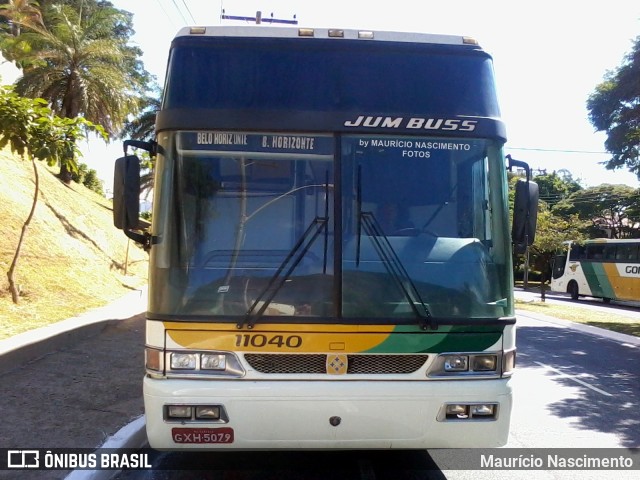 Empresa Gontijo de Transportes 11040 na cidade de Belo Horizonte, Minas Gerais, Brasil, por Maurício Nascimento. Número da foto: #12233831.