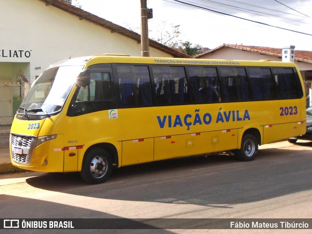 Viação Ávila 2023 na cidade de Três Corações, Minas Gerais, Brasil, por Fábio Mateus Tibúrcio. Número da foto: #12234382.