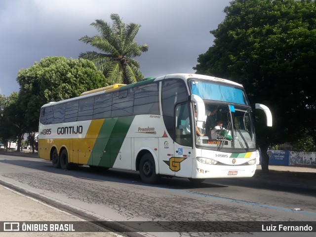 Empresa Gontijo de Transportes 14985 na cidade de Maceió, Alagoas, Brasil, por Luiz Fernando. Número da foto: #12233784.