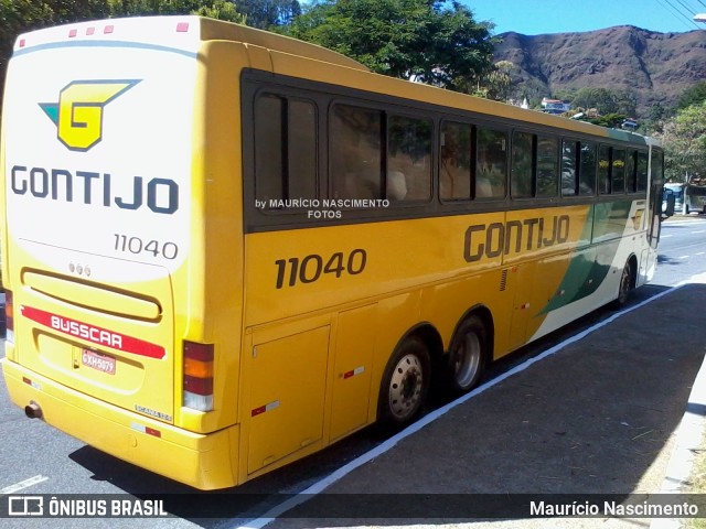 Empresa Gontijo de Transportes 11040 na cidade de Belo Horizonte, Minas Gerais, Brasil, por Maurício Nascimento. Número da foto: #12233820.