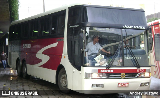 Viação Serro 870 na cidade de Belo Horizonte, Minas Gerais, Brasil, por Andrey Gustavo. Número da foto: #12234563.