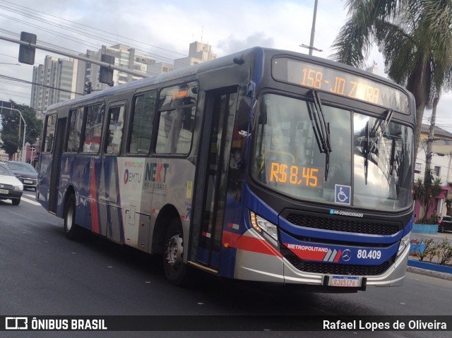 Next Mobilidade - ABC Sistema de Transporte 80.409 na cidade de São Caetano do Sul, São Paulo, Brasil, por Rafael Lopes de Oliveira. Número da foto: #12233189.