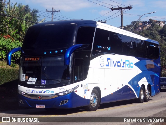 Silva's Rio Turismo e Fretamento 2027 na cidade de Petrópolis, Rio de Janeiro, Brasil, por Rafael da Silva Xarão. Número da foto: #12232842.