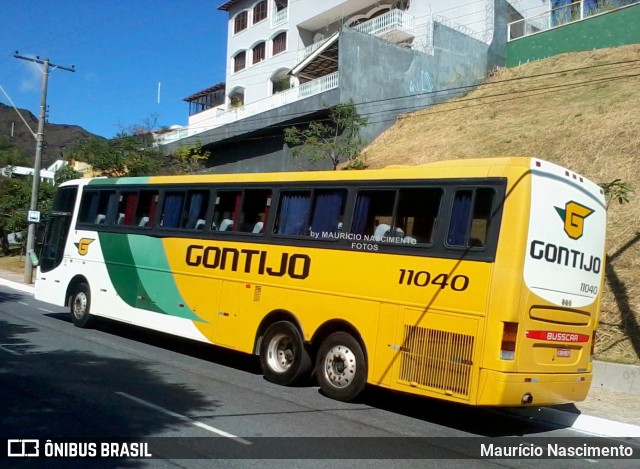 Empresa Gontijo de Transportes 11040 na cidade de Belo Horizonte, Minas Gerais, Brasil, por Maurício Nascimento. Número da foto: #12232711.