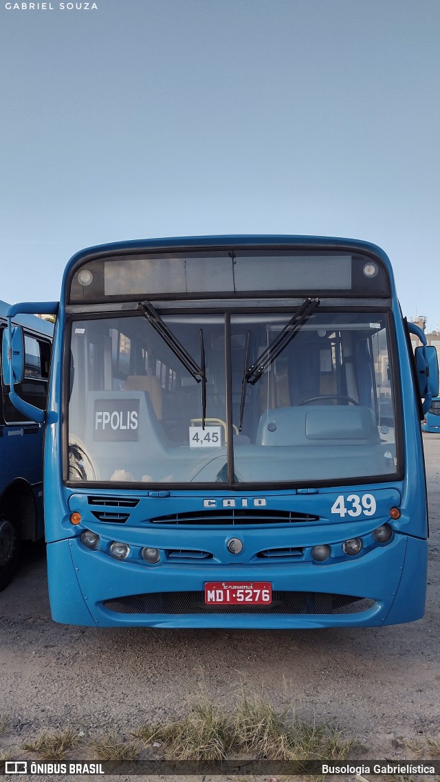 Biguaçu Transportes Coletivos Administração e Participação 439 na cidade de Florianópolis, Santa Catarina, Brasil, por Busologia Gabrielística. Número da foto: #12233394.